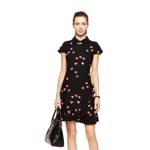 kate spade Dresses & Skirts - Kate spade pansy floral mini dress size 14